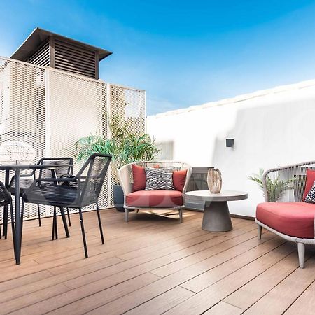 Penthouse Suite With Rooftop In The Heart Of Malaga By Rems Málaga Exterior foto