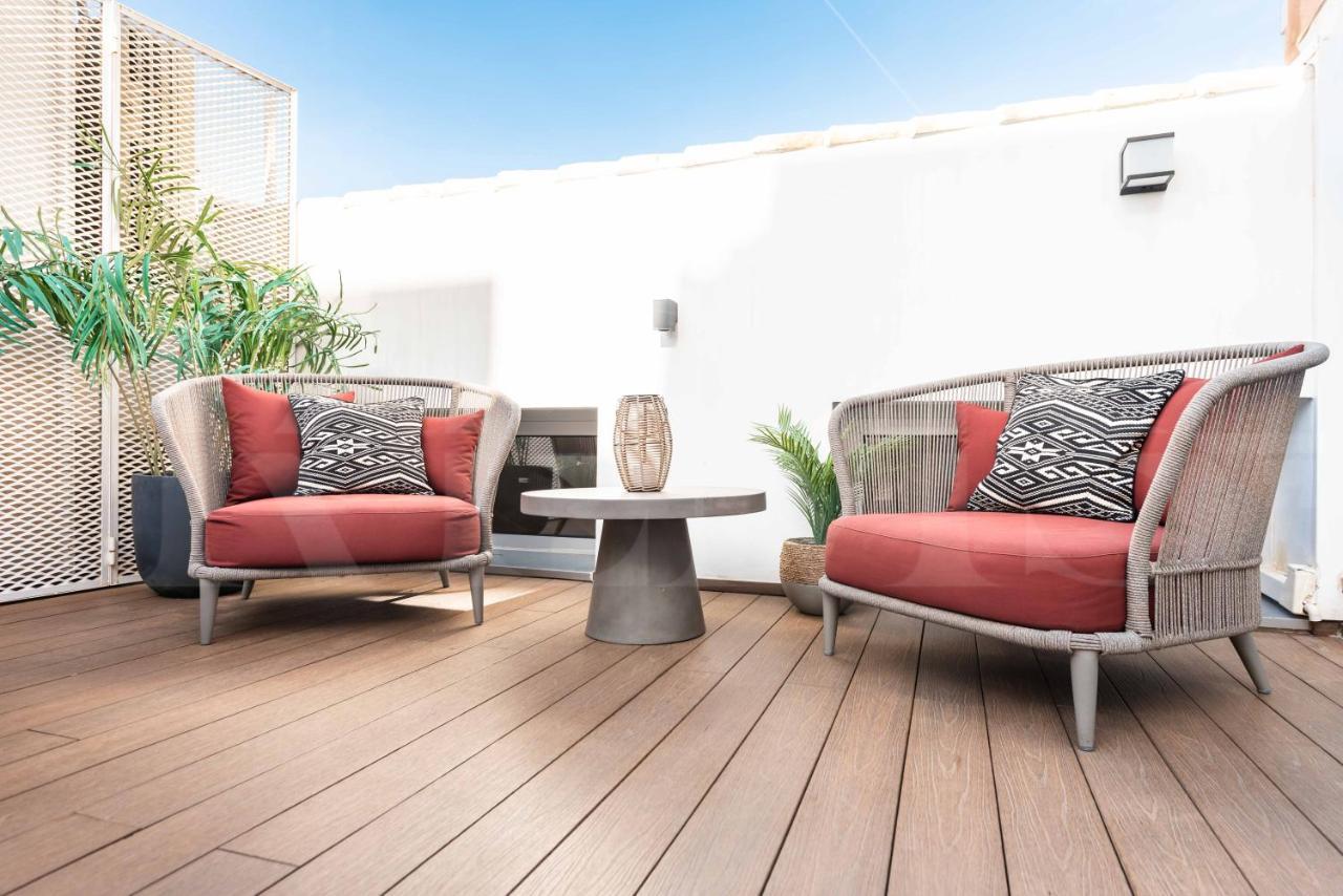 Penthouse Suite With Rooftop In The Heart Of Malaga By Rems Málaga Exterior foto